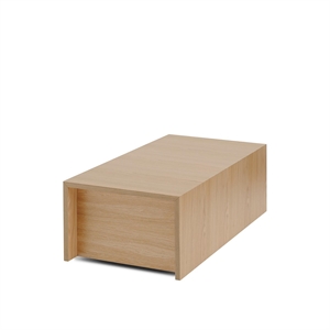 Muuto Connect Modular Coffee Table Small Lacquered Oak