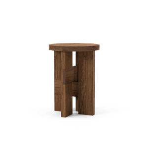 Thorup Copenhagen Mio Stool/Side Table Solid Stained Oak