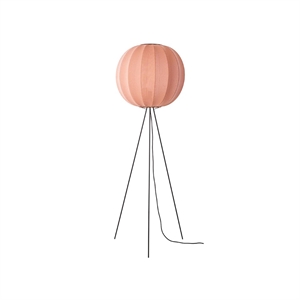 Made By Hand Knit-Wit Round Floor lamp High Ø60 Coral