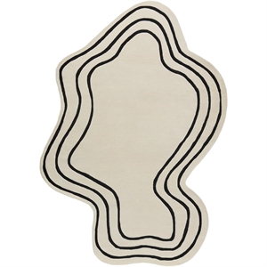 Decotique Curve Carpet 300x400 Off White