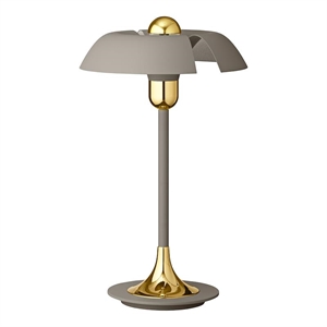 AYTM CYCNUS Table Lamp Taupe/Gold