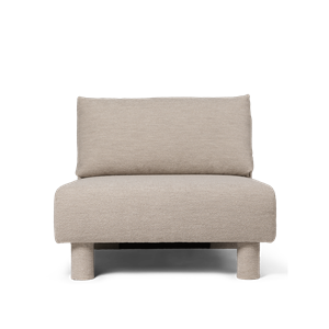 Ferm Living Dase Modul Sofa Center Soft Bouclé/Natural