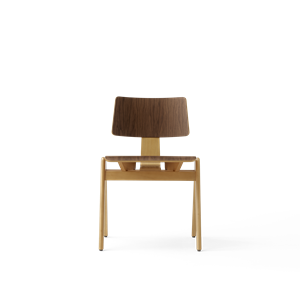 &Tradition Daystak RD1 Dining Chair Beech/ Walnut