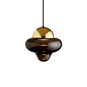 Design By Us Nutty Pendant Brown/ Gold