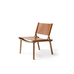 Nikari December Armchair Oak/Smoked Oak/Cognac