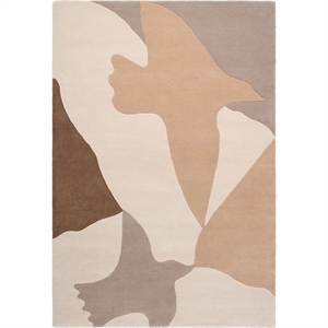Decotique Bird Rug 250x350 cm Beige