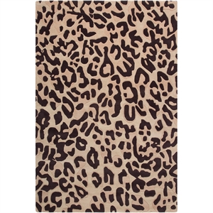 Decotique Leopard Rug 300x400 cm Brown