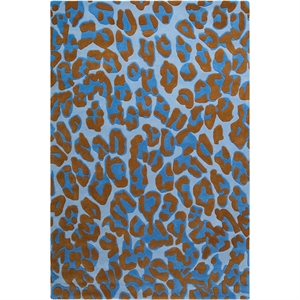 Decotique Leopard Rug 180x270 cm Blue