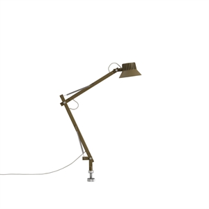 Muuto Dedicate S2 Table Lamp With Pin Brown Green