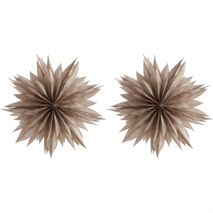 Department Nova Paper Star 50 Warm Gray Set of 2