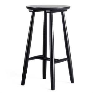 Department Wood H23 Bar Stool Black