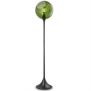 green floor lamp