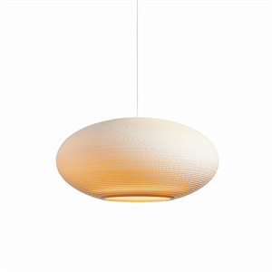 Graypants Scraplight Disc 32 Pendant White