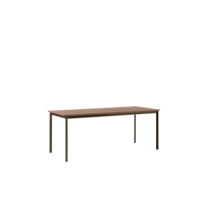 &Tradition Drip HW116 Dining Table L193 Black/Lacquered Walnut