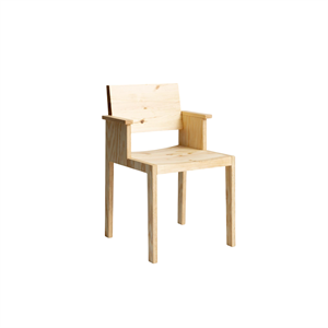 Vaarnii 016 Maasto Dining Chair With Armrests Natural
