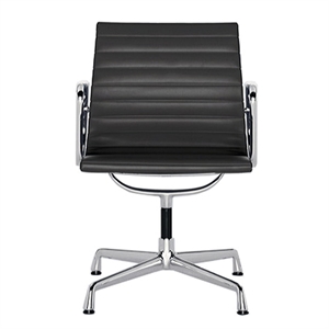 Vitra Aluminum EA 108 Office Chair w. Swivel Black/ Korm