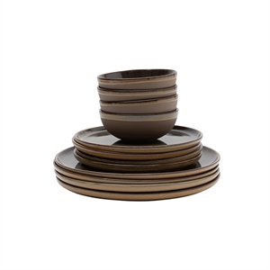 Serax Surface Starter Set Set of 12 Indi Grey