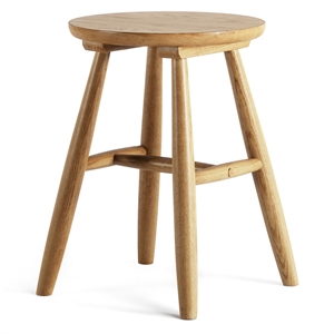 Department Wood Stool H15 Oak