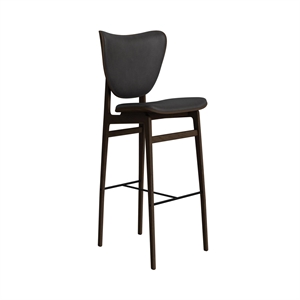 NORR11 Elephant Bar Stool H75 Dark Smoked Oak/Anthracite 21003