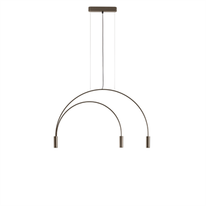 Estiluz Volta 3 Pendant 3000K Bronze