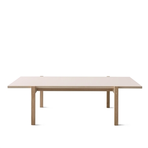 Eberhart Eugene Coffee Table Powder Linoleum/Light Oak