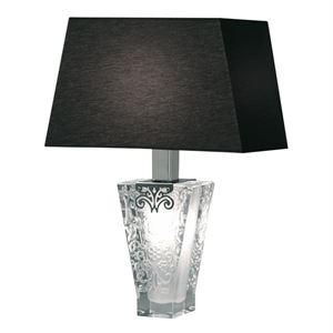 Fabbian Vicky Table Lamp Black Shade