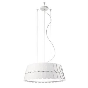 Fabbian Roofer Pendant White