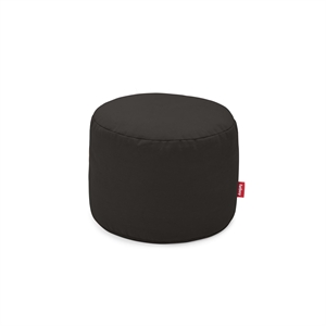 Fatboy Point Recycled Canvas Pouf Black Licorice