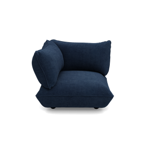 Fatboy Sumo Recycled Cord Corner Seat Left Deep Blue