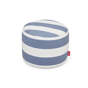 Fatboy Point Outdoor Pouf Stripe Ocean Blue