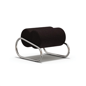 NORR11 Fave Footstool Chrome/Baru 0390