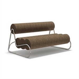 NORR11 Fave 2-Seater Sofa Chrome/Giada 09/1