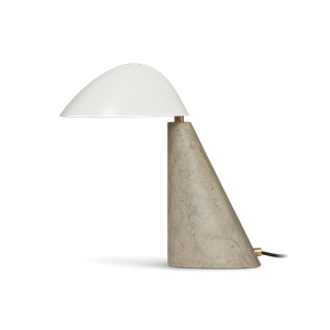 Fredericia Furniture Fellow Table Lamp Limestone/White