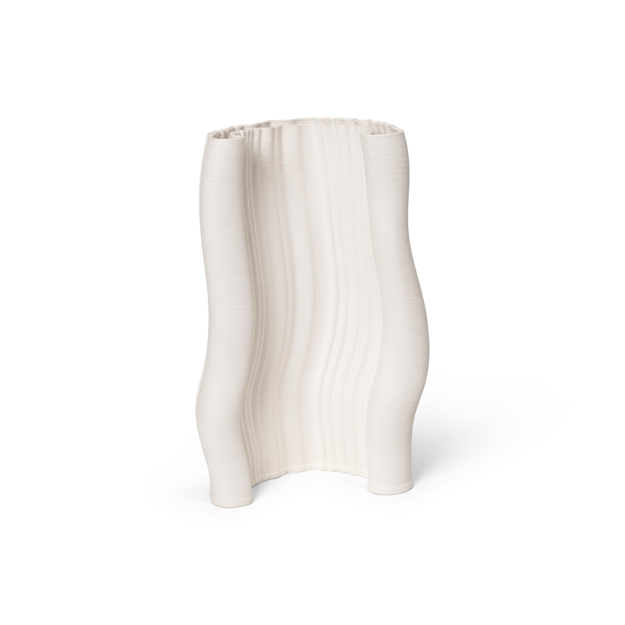 Ferm Living Moire Vase Off-white