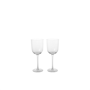 Ferm Living Host White Wine Glass Set of 2 Clear