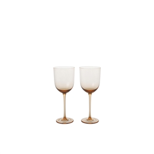 Ferm Living Host White Wine Glass Set of 2 Blush