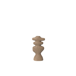 Ferm Living Yara Candlestick Large Dark Sand