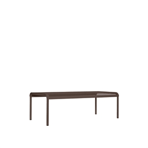 Ferm Living Dapple Low Garden Table 114x57 Dark Chocolate