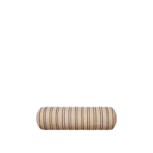 Ferm Living Twill Bolster Cushion Cashmere/ Black