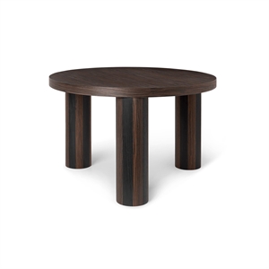 Ferm Living Post Lines Coffee Table Small Smoked Oak