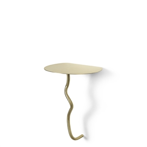Ferm Living Curvature Wall Table Brass