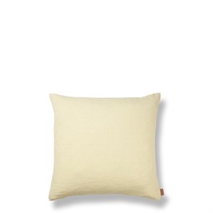 Ferm Living Heavy Linen Pillow Lemon