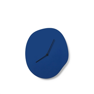 Ferm Living Melt Wall Clock Blue
