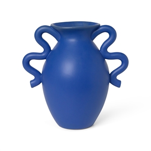 Ferm Living Verso Vase Clear Blue