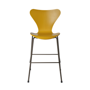 Fritz Hansen Series 7 Junior Chair Burnt Yellow