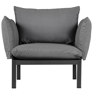 Fiam Domino Armrest Set of 2 Anthracite