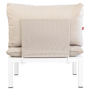 Fiam Domino Metal Part For Backrest/Armrest Beige
