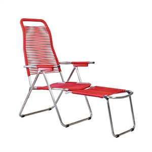 Fiam Spaghetti Sunbed Red