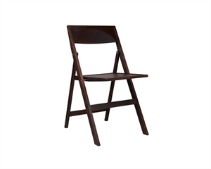Frama Folding Flat Folding Chair Dark Brown