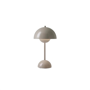 &Tradition Flowerpot VP9 Portable Lamp Gray Beige